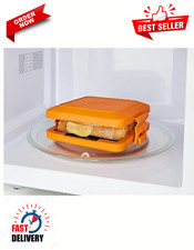 Morphy Richards Mico Microwave Toastie Sandwich Maker and Grill,  Orange