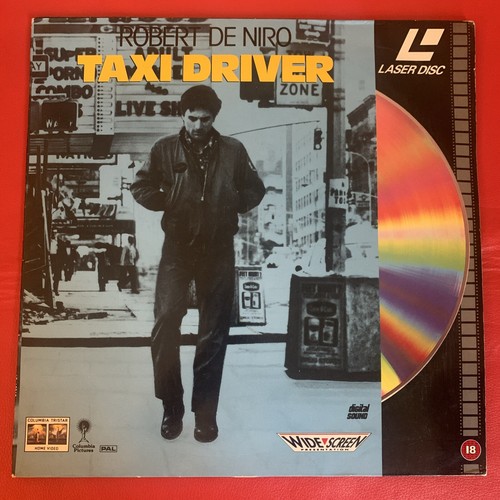 Taxi driver laserdisc - taxi,