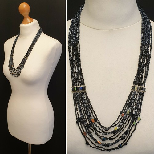 Retro multi strand plastic - multi,