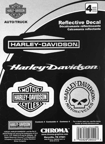 Harley davidson sticker set - harley-davidson,