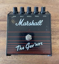 Marshall Guv'nor Guvnor Original Vintage Distortion Guitar Pedal, Free Postage