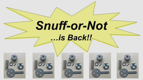 New snuff not adjustable - new, "snuff-or-not"