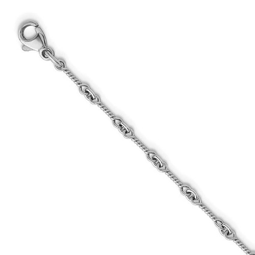 8mm platinum pt950 twist - platinum,