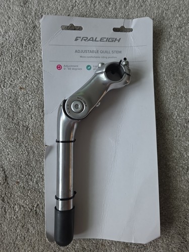 Raleigh adjustable quill stem - raleigh,