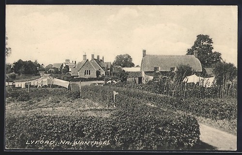 Postcard wantage lyford - wantage,,