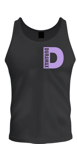 Duramax light purple - d, logo