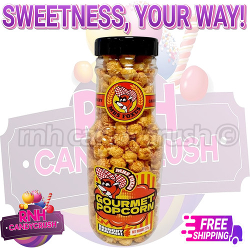 Mrs foxes gourmet popcorn - foxes,