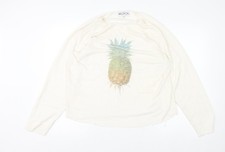 Womens UK Size M Wildfox Ivory
