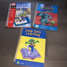 RARE LeapFrog LeapPad Reading Writing Interactive Books X 3 - Books Only