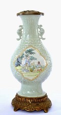 1930's Chinese Celadon Famille