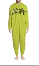 The Grinch Union Suit Mens Sz