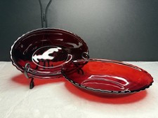 Set of 2 Vintage Royal RUBY