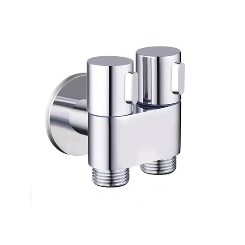 Zinc alloy angle valve wall - zinc,