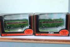 TWO EFE 1:76 AEC RF BUSES -