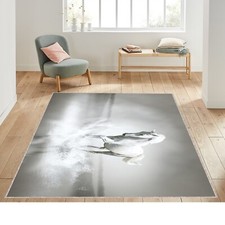 White Horse Rug, White Horse