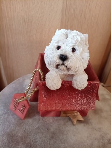Westie box with love - westie, in