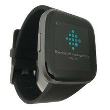 Fitbit Versa 2 Smart Watch Fitness Tracker Black GPS Heart Rate Monitor Sleep