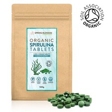 500G 100% ORGANIC SPIRULINA (1,000 x 500MG) TABLETS IMMUNE BOOSTER MULTIVITAMIN