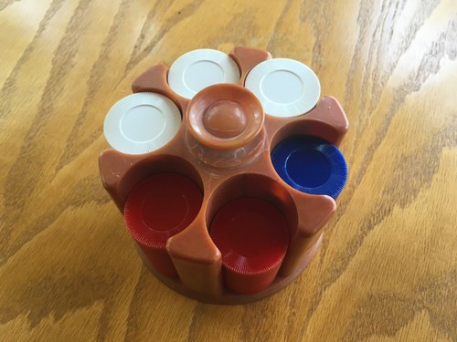 Poker chip caddy bakelite - poker,