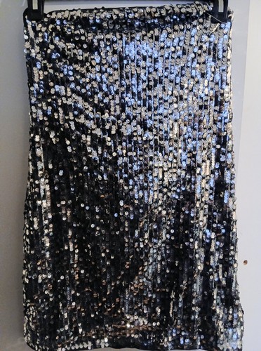 Womens silver sequin dress - silver,