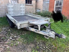 Ifor Williams Heavy Duty Plant Tri Axle Trailer (3500kg) GX126-3 3.66m Internal