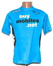 DERBY COUNTY 2012/2013 THIRD FOOTBALL SHIRT JERSEY KAPPA SIZE S ADULT