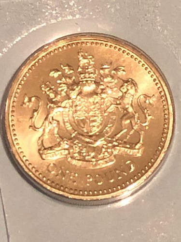 1998 old round one pound - 1998, £1