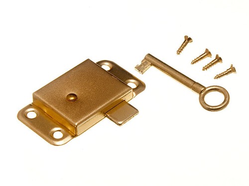 Wardrobe cupboard lock 63mm - /,
