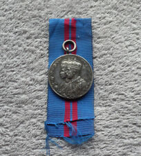 1911 OFFICIAL ROYAL MINT KING GEORGE V CORONATION MEDAL IN SILVER
