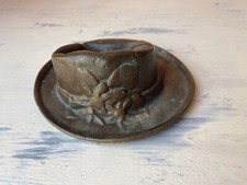 BRONZE SCULPTURE TYROLEAN HAT
