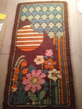 Hand Made Vintage 100% Pure Wool Rug