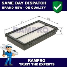 Rampro Air Filter Fits Mazda