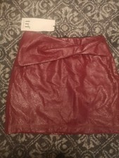 Zara faux leather skirt xs