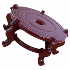 Wooden Plant Pot Stand Flowerpot Base Bonsai Pot Planter Riser Vase Display