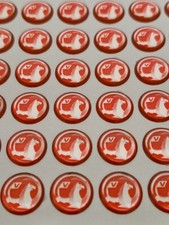 2x Remote Key Fob Badge Emblem