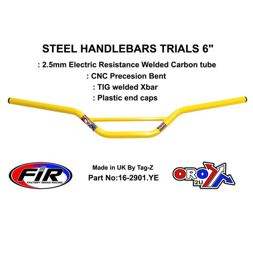 Steel handlebars trials - steel,