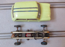 Vintage 1960s Scratchbuilt 4WD Mini. Airfix body, Taylormade chassis, K's motor