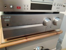   SONY TA FB940R QS INTEGRATED STEREO AMPLIFIER SILVER BRUSHED STAINLESS MINT 