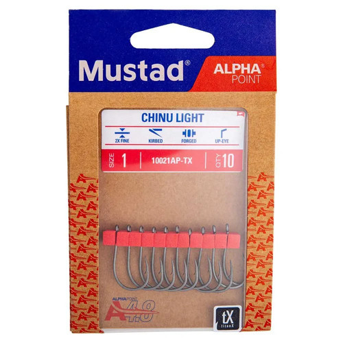 Mustad alpha point chinu light - chinu,