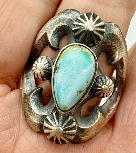Navajo golden hills men - hills, ring
