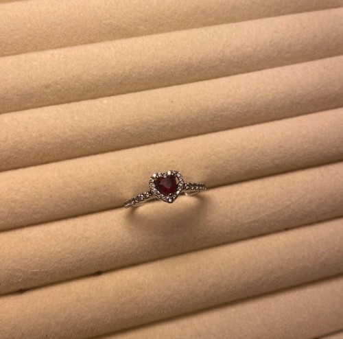Pandora silver and red - silver,