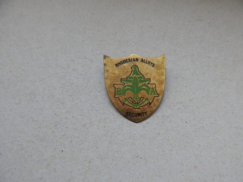 Rhodesia alloys badge - rhodesia,