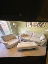 DFS Light Grey Sofa &,Double
