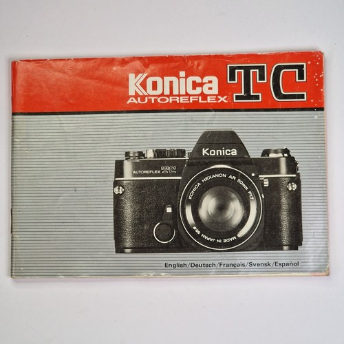 Konica autoreflex camera - konica, tc