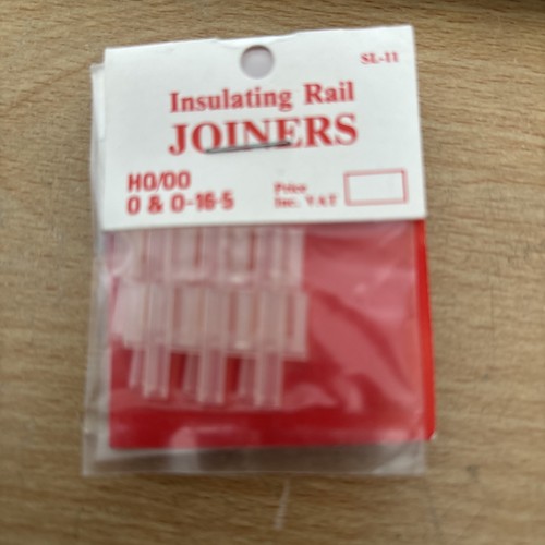 Insulating rail joiners - joiners, "oo"