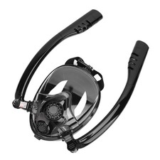 Scuba Tank Diving Gear Kit Full Face Diving Snorkel Goggles With 0.5L Small