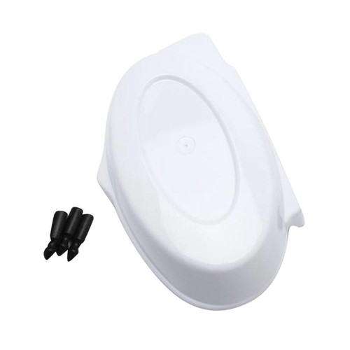 White motorcycle fairing cover - white,