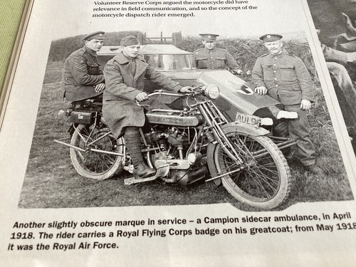 Campion wwi raf motorcycle - wwi,