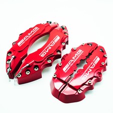 Red Car Disc Brake Caliper