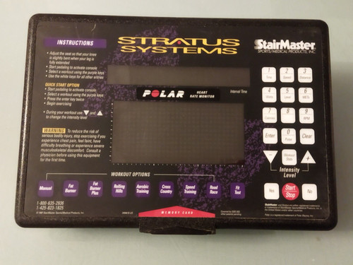 Stairmaster 3300 3900 - stairmaster, display